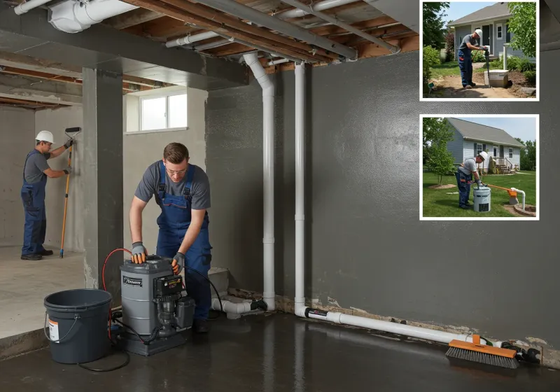 Basement Waterproofing and Flood Prevention process in Fishers, IN